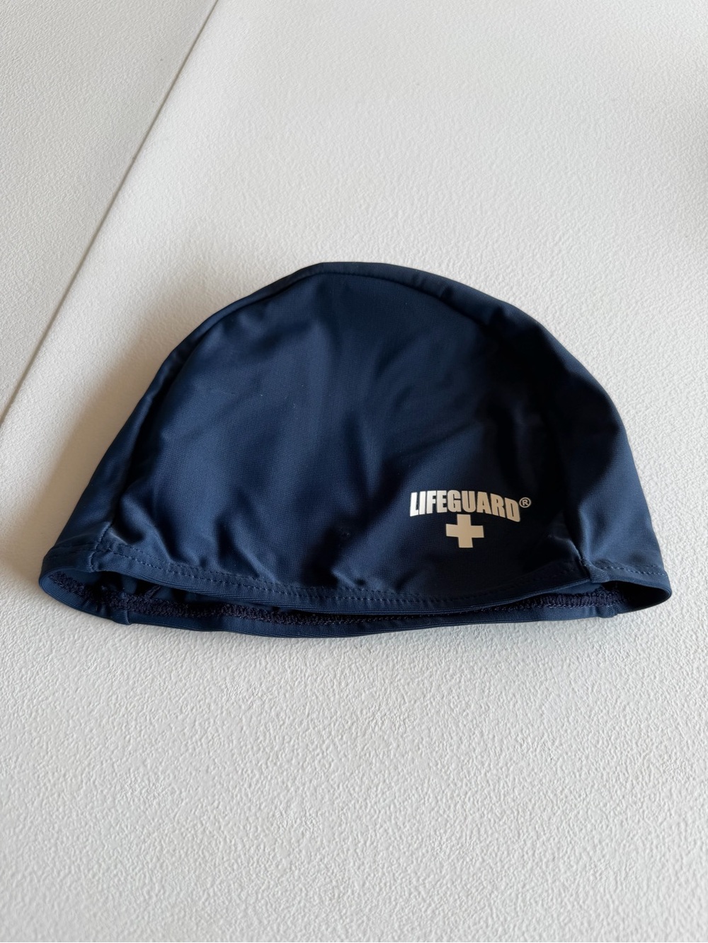 Lifeguard® Men's Navy Swim Cap